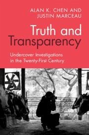 Truth and Transparency - Chen, Alan K; Marceau, Justin