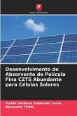 Desenvolvimento do Absorvente de Película Fina CZTS Abundante para Células Solares