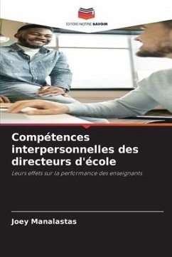 Compétences interpersonnelles des directeurs d'école - Manalastas, Joey