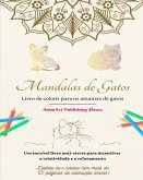 Mandalas de gatos   Livro de colorir para os amantes de gatos   Desenhos exclusivos de gatinhos   Presente perfeito