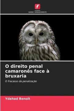 O direito penal camaronês face à bruxaria - Benoît, Ydahad