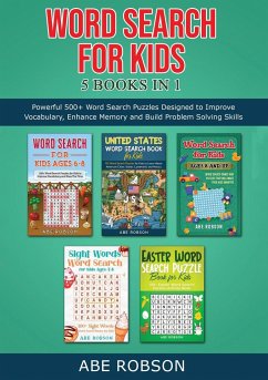 Word Search for Kids 5 Books in 1 - Robson, Abe