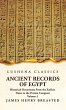 Ancient Records of Egypt Historical... - Bild 1