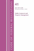 Code of Federal Regulations, Title 41 Public Contracts and Property Management 102-200, Revised as of July 1, 2021