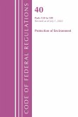 Code of Federal Regulations, Title 40 Protection of the Environment 150-189, Revised as of July 1, 2022