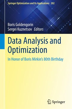 Data Analysis and Optimization