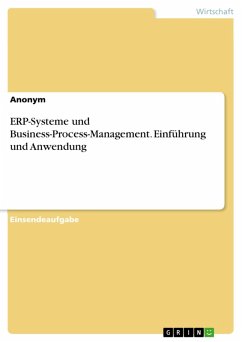 ERP-Systeme und Business-Process-Management. Einführung und Anwendung (eBook, PDF)