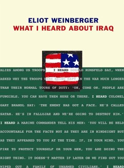 What I Heard About Iraq (eBook, ePUB) - Weinberger, Eliot
