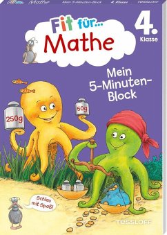 Fit für Mathe 4. Klasse. Mein 5-Minuten-Block - Zenker, Werner