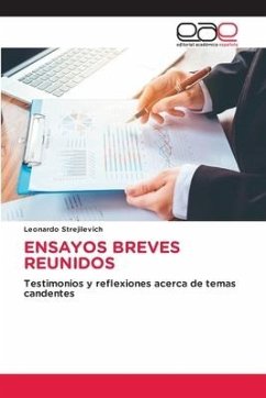 ENSAYOS BREVES REUNIDOS - Strejilevich, Leonardo