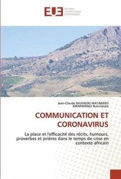 COMMUNICATION ET CORONAVIRUS - MUHINDO MATABARO, Jean-Claude;Buhinduka, BIRIMWIRAGI