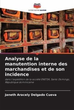 Analyse de la manutention interne des marchandises et de son incidence - Delgado Cueva, Janeth Aracely