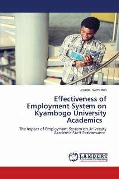Effectiveness of Employment System on Kyambogo University Academics
