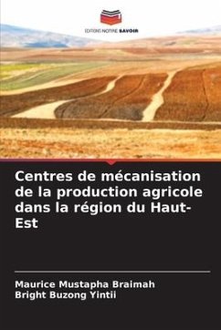 Centres de mécanisation de la production agricole dans la région du Haut-Est - Braimah, Maurice Mustapha;Buzong Yintii, Bright