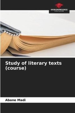 Study of literary texts (course) - Madi, Abane