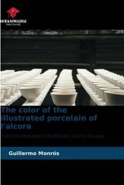 The color of the illustrated porcelain of l'alcora - Monrós, Guillermo