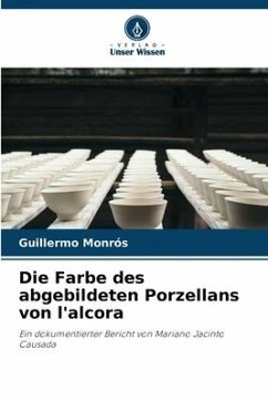 Die Farbe des abgebildeten Porzellans von l'alcora - Monrós, Guillermo