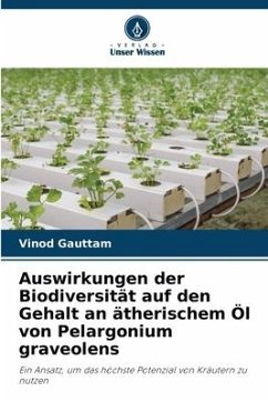 Auswirkungen der Biodiversität auf den Gehalt an ätherischem Öl von Pelargonium graveolens - Gauttam, Vinod
