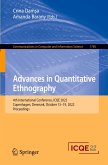 Advances in Quantitative Ethnography