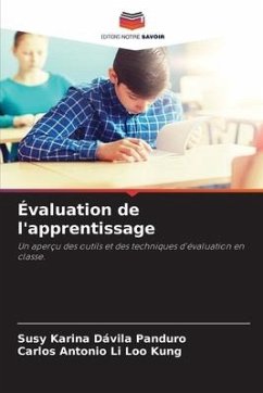 Évaluation de l'apprentissage - Dávila Panduro, Susy Karina;Li Loo Kung, Carlos Antonio