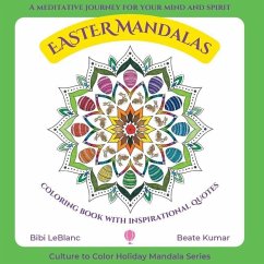 Easter Mandalas - Coloring Book with Inspirational Quotes - LeBlanc, Bibi