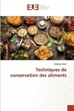 Techniques de conservation des aliments - Ziani, Kaddour