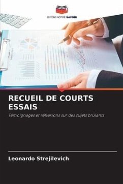 RECUEIL DE COURTS ESSAIS - Strejilevich, Leonardo