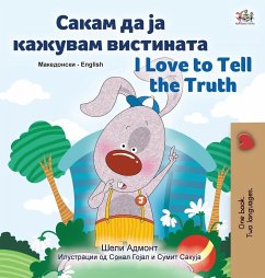 I Love to Tell the Truth (Macedonian English Bilingual Children's Book)