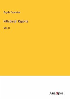 Pittsburgh Reports - Crumrine, Boyde