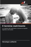 Il termine matrimonio