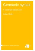 Germanic syntax Germanic syntax