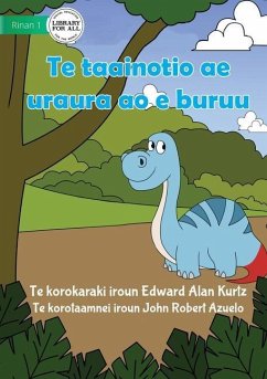The Red and Blue Dinosaur - Te taainotio ae uraura ao e buruu (Te Kiribati) - Alan Kurtz, Edward