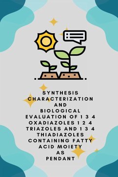 Synthesis characterization and biological evaluation of 1 3 4 oxadiazoles 1 2 4 triazoles and 1 3 4 thiadiazoles containing fatty acid moiety as penda - S, Jubie