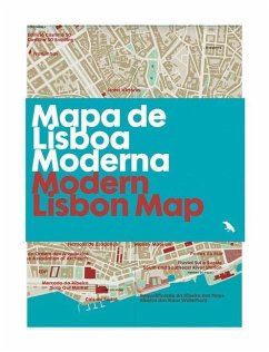 Mapa de Lisboa Moderna /Modern Lisbon Map - Pegorin, Elisa