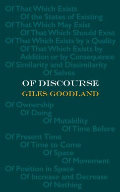 Of Discourse - Goodland, Giles