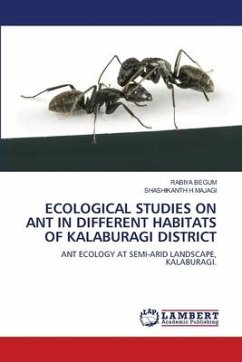 ECOLOGICAL STUDIES ON ANT IN DIFFERENT HABITATS OF KALABURAGI DISTRICT - Begum, Rabiya;MAJAGI, SHASHIKANTH H