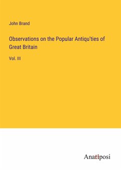 Cover Observations on the Popular Antiqu'ties of Great Britain