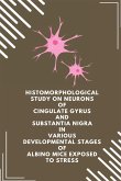 Histomorphological study on neurons of cingulate gyrus and substantia nigra in various developmental stages of albino mice exposed to stress