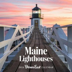 2024 Maine Lighthouses Wall Calendar - Down East Magazine