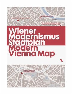 Wiener Modernismus Stadtplan / Modern Vienna Map - Merin, Gili