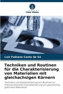 Cover Techniken und Routinen für die Charakterisierung von Materialien mit gleichachsigen Körnern