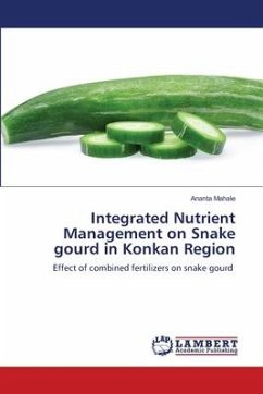 Integrated Nutrient Management on Snake gourd in Konkan Region - Mahale, Ananta