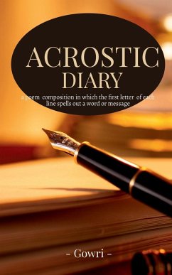 Acrostic diary - Gowri