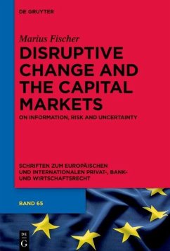 Disruptive Change and the Capital Markets (eBook, PDF) - Fischer, Marius