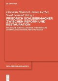 Friedrich Schleiermacher zwischen Reform und Restauration (eBook, PDF)