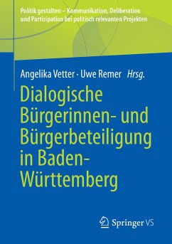 Dialogische Bürgerinnen- und Bürgerbeteiligung in Baden-Württemberg (eBook, PDF)