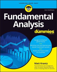 Fundamental Analysis For Dummies (eBook, PDF) - Krantz, Matthew