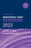 Blackstone's Magistrates' Court Handbook 2023 (eBook, ePUB)