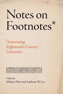 Notes on Footnotes - New, Melvyn