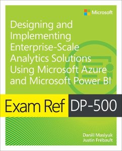 Cover Exam Ref DP-500 Designing and Implementing Enterprise-Scale Analytics Solutions Using Microsoft Azure and Microsoft Power BI